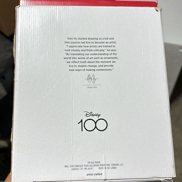 Hallmark 2023 Disney 100 Years of Wonder Pixar and Princesses Ornaments New - Picture 5 of 6